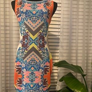 Multicolor spring / summer dress